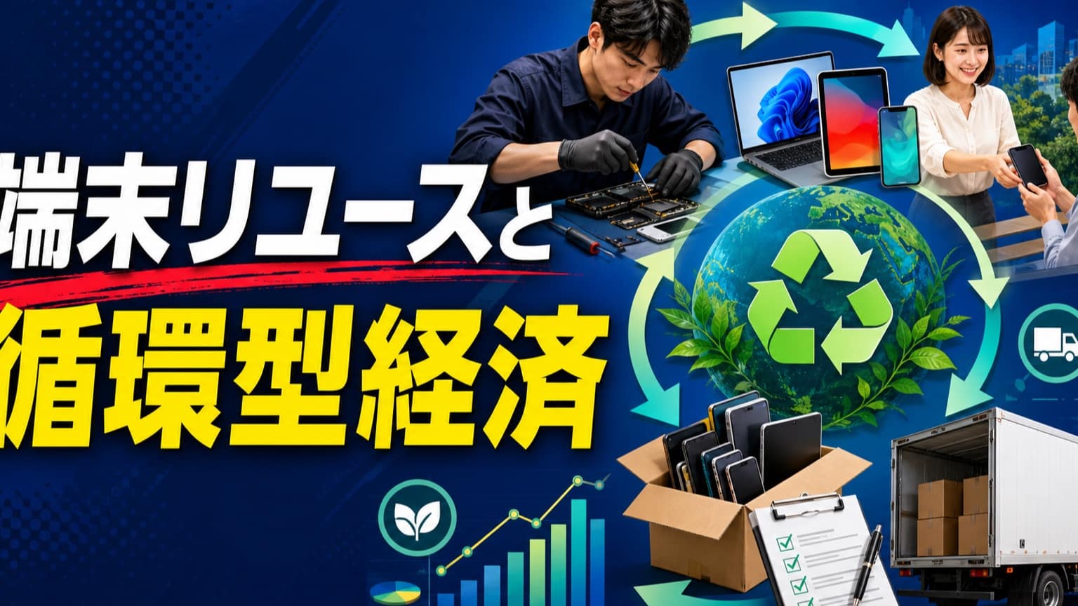 端末リユースと循環型経済の実務ガイド|現場で起きやすい課題と誤解を分解する
