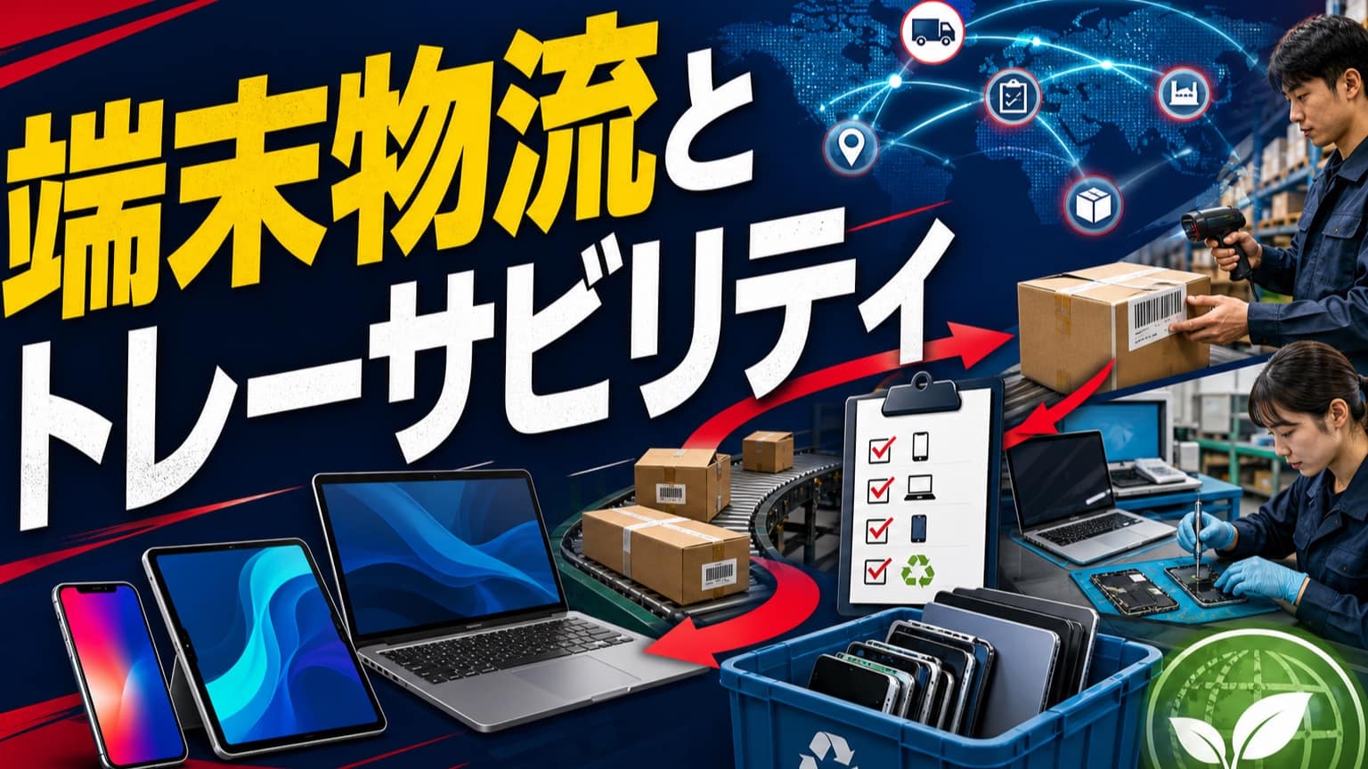 端末物流とトレーサビリティの実務ガイド|小さく始めて継続運用へ移す実践手順を示す