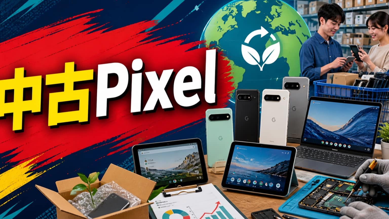 中古Pixelの実務ガイド|状態ランク・容量・付属品による価格差を整理する
