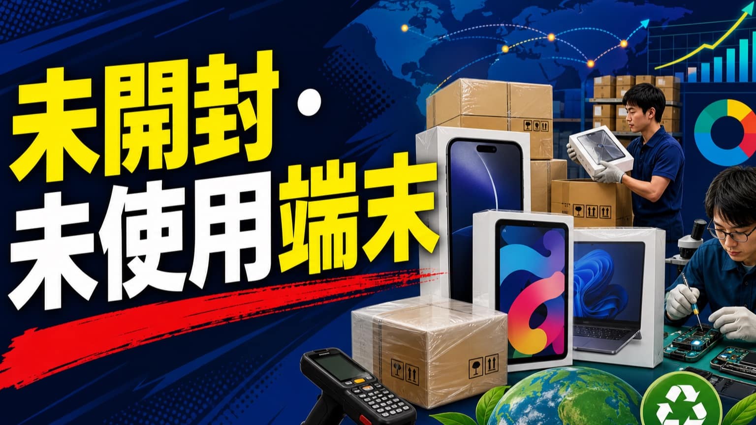 未開封・未使用端末の実務ガイド|査定条件・減額条件・物流費をそろえて比較する