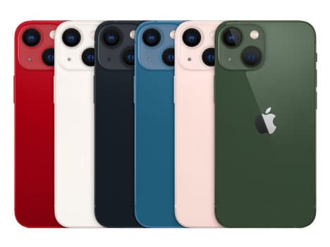 iPhone 13 miniの実商品画像