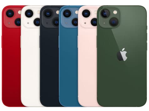 iPhone 13の実商品画像
