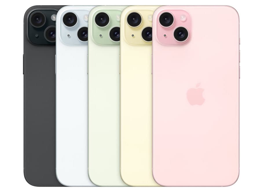 iPhone 15 Plusの実商品画像