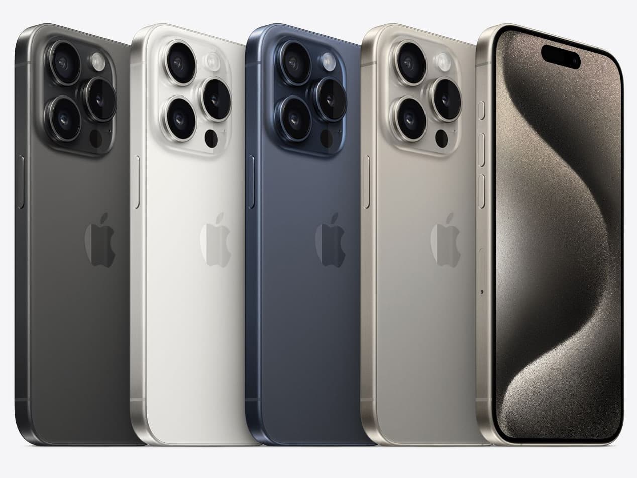 iPhone 15 Proの実商品画像