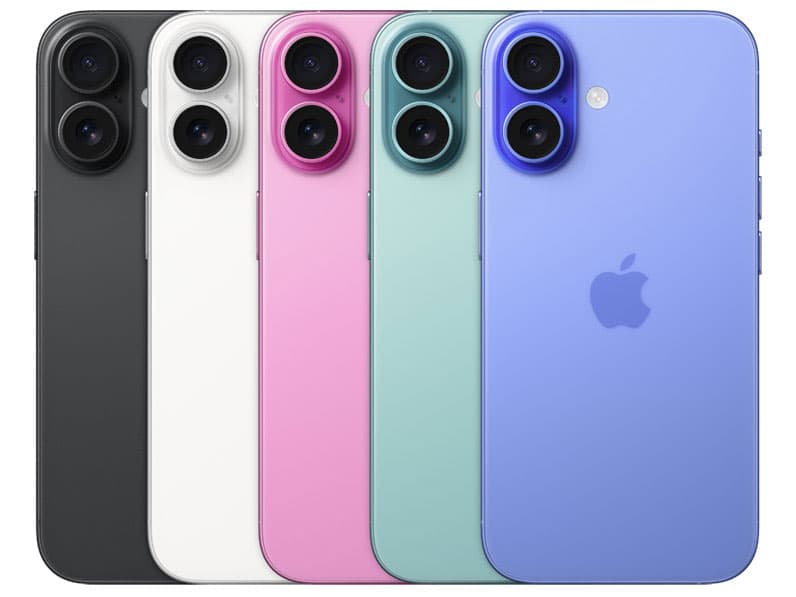 iPhone 16の実商品画像