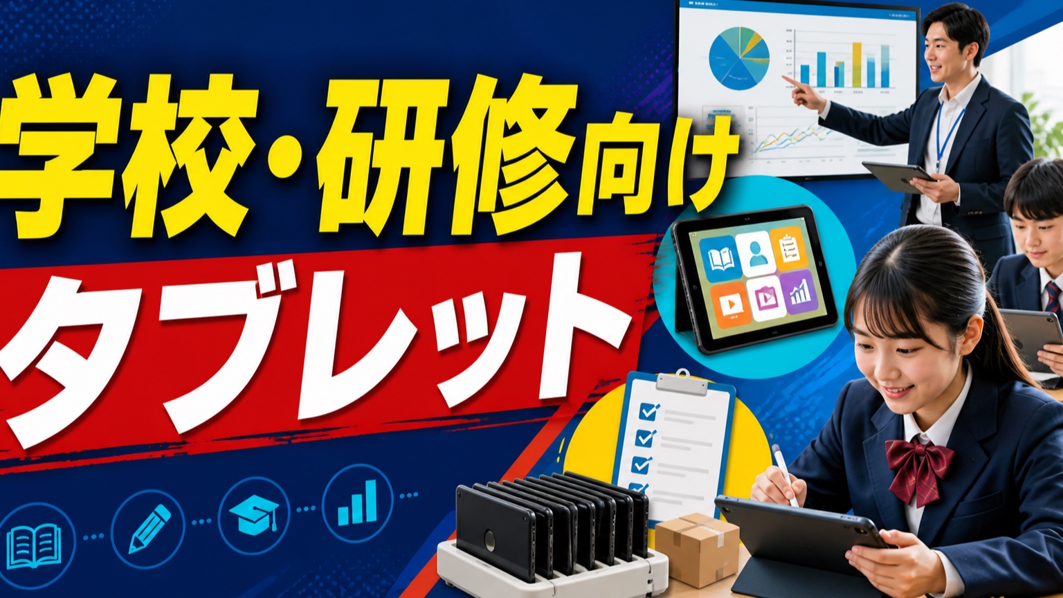 学校・研修向けタブレットの実務ガイド|運用・更新・再売却まで含めた総保有コストを考える