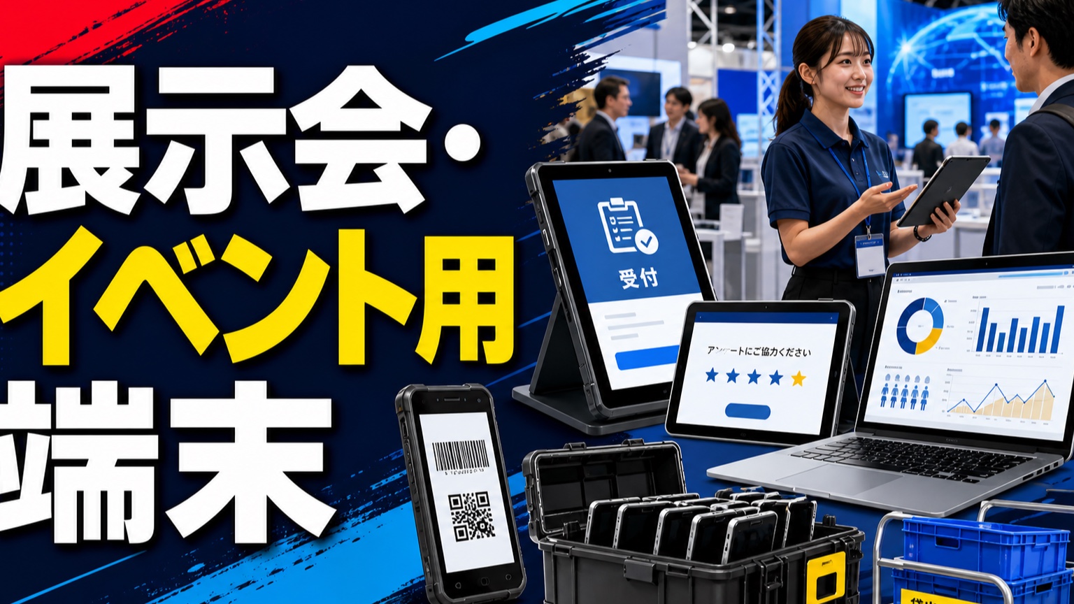 展示会・イベント用端末の実務ガイド|見積・検品・受入時の確認項目を標準化する