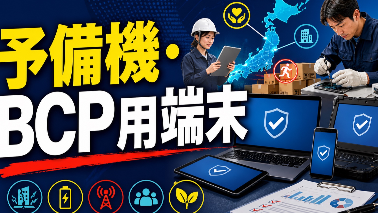 予備機・BCP用端末の実務ガイド|運用・更新・再売却まで含めた総保有コストを考える