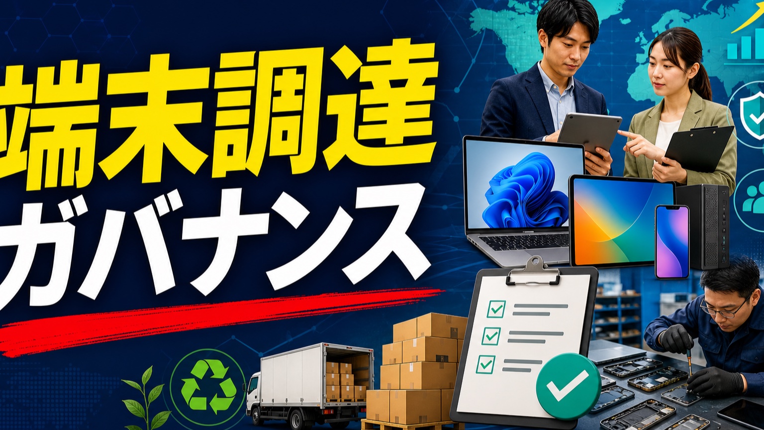 端末調達ガバナンスの実務ガイド|品質・工数・回収額・リスクを継続改善する指標を決める