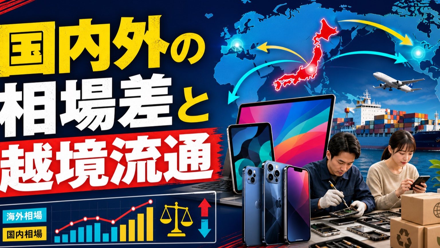 国内外の相場差と越境流通の実務ガイド|今後求められる透明性・人材・データ活用を考える