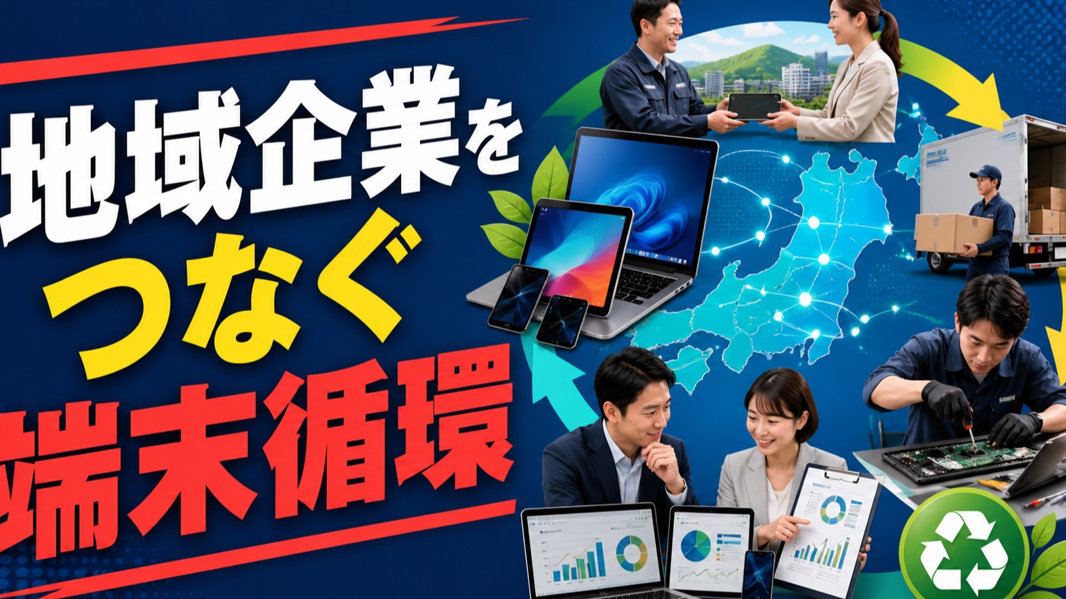 地域企業をつなぐ端末循環の実務ガイド|今後求められる透明性・人材・データ活用を考える