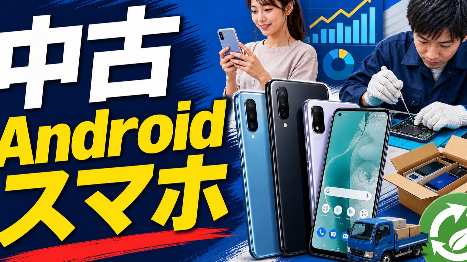 中古Androidスマホの実務ガイド|販売相場と買取相場、複数販路を条件統一して比較する