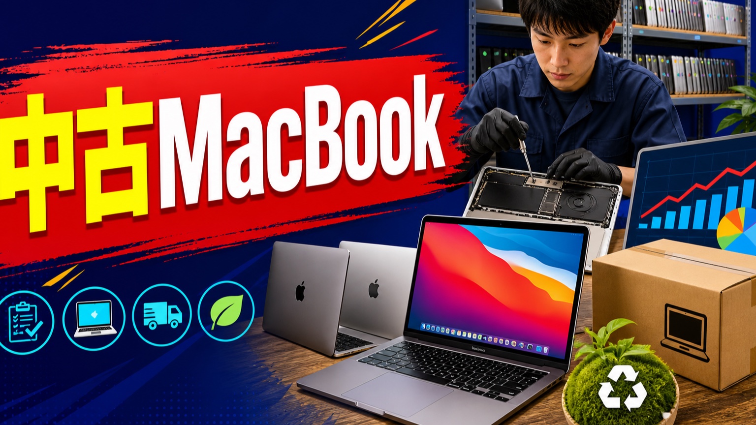 中古MacBookの実務ガイド|販売相場と買取相場、複数販路を条件統一して比較する
