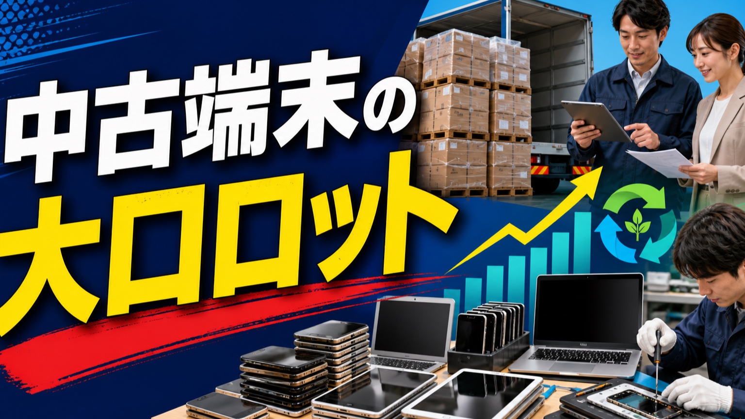 中古端末の大口ロットの実務ガイド|新製品・季節・在庫回転を踏まえて売買時期を考える