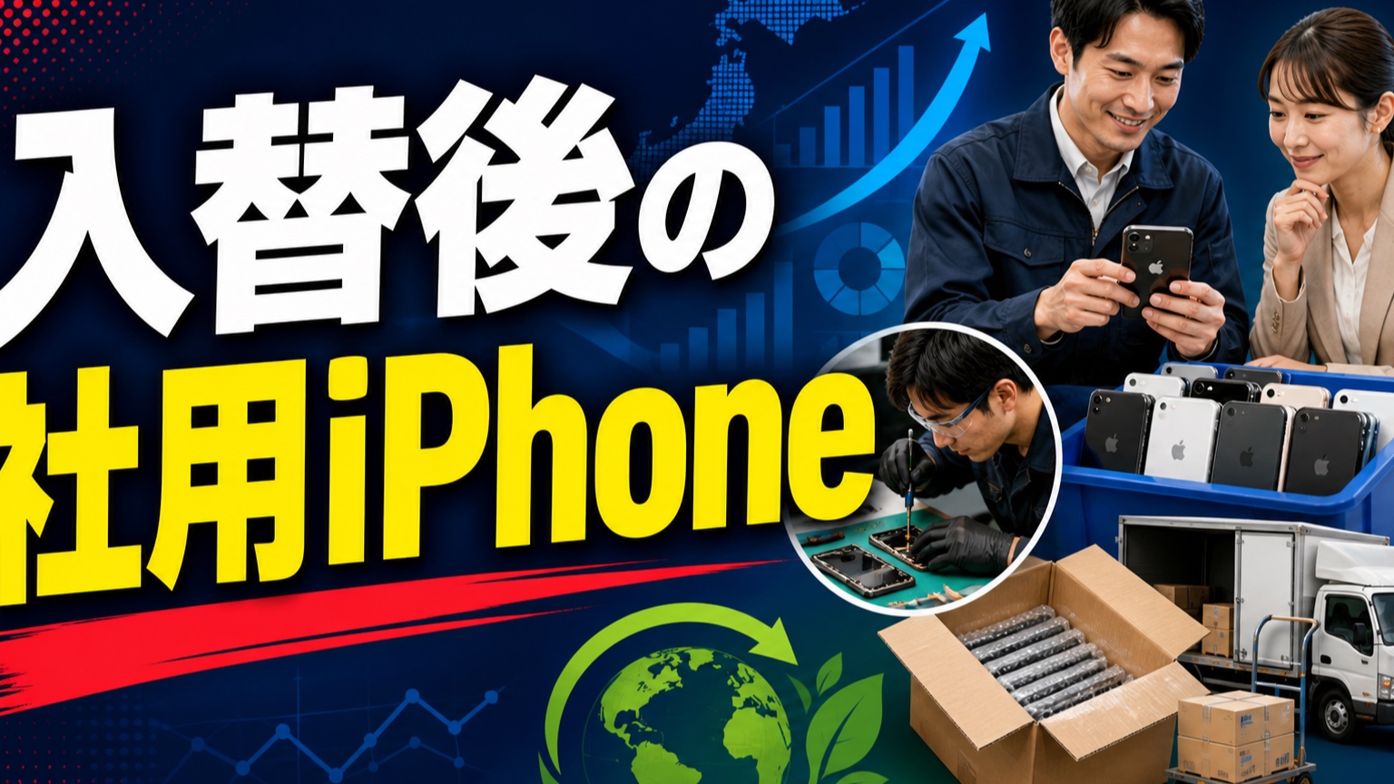 入替後の社用iPhoneの実務ガイド|初期化・アカウント解除・データ消去記録を安全に進める
