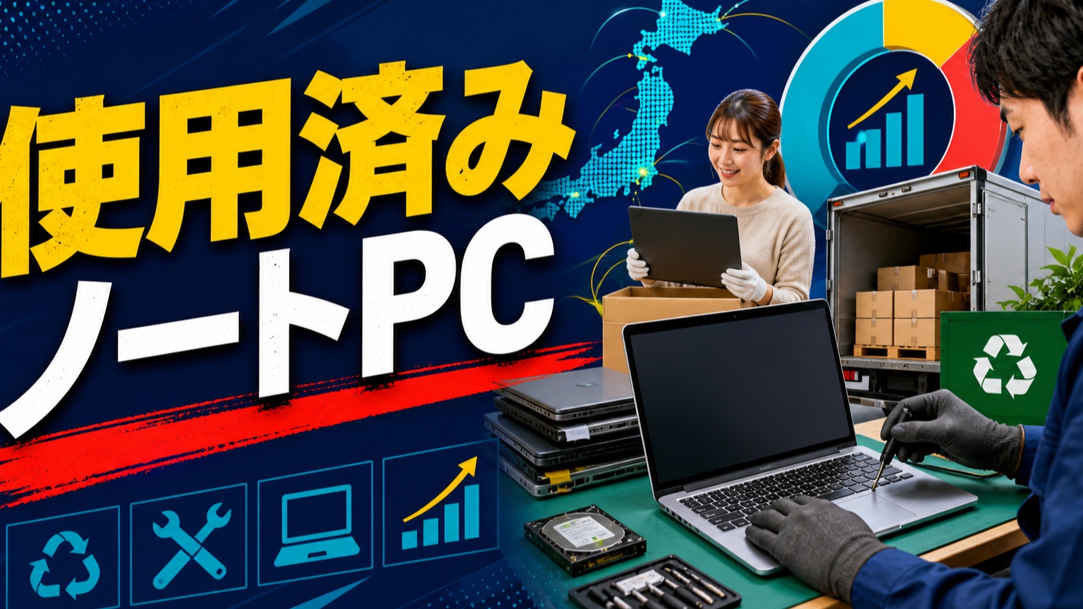 使用済みノートPCの実務ガイド|相場変動と在庫状況を踏まえて売却時期と条件を決める