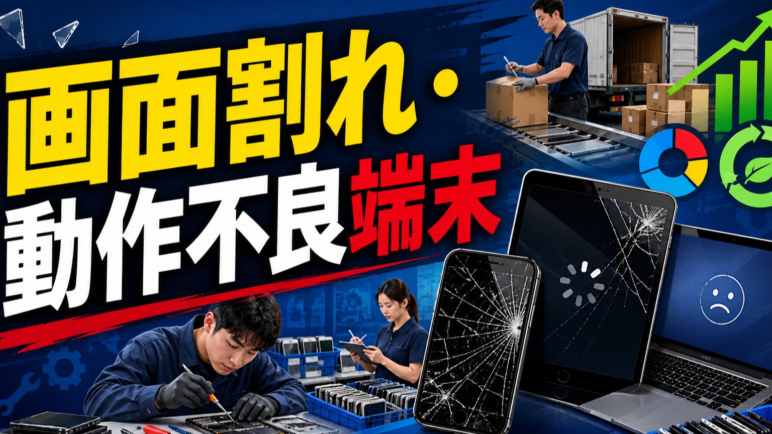 画面割れ・動作不良端末の実務ガイド|相場変動と在庫状況を踏まえて売却時期と条件を決める