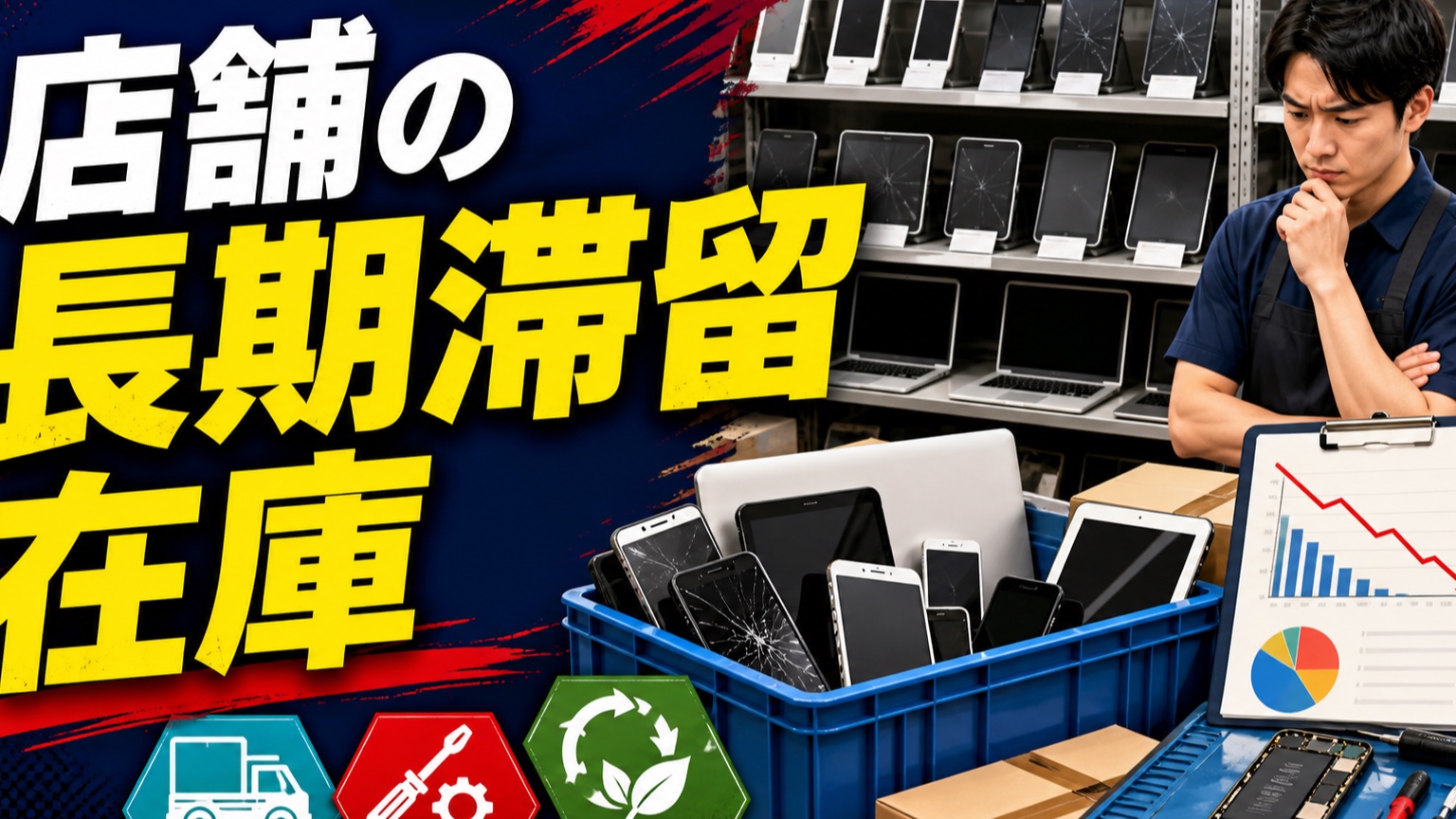 店舗の長期滞留在庫の実務ガイド|型番・台数・状態を棚卸しして査定可能なリストにする
